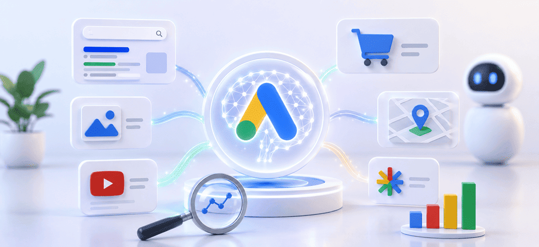 Google AI Max Nedir? | Yapay Zekâ Destekli Google Ads Yönetimi | Dakika Reklam. Meta açıklaması: Google AI Max ile Google Arama Ağı kampanyalarınızı yapay zekâ destekli olarak optimize edin. Dakika Reklam ile daha fazla dönüşüm ve yüksek reklam performansı elde edin.